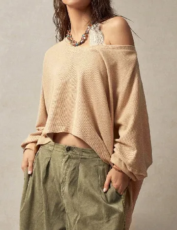 Bluza SHEIN, maro deschis