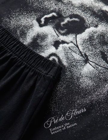 Pijama Reserved, negru