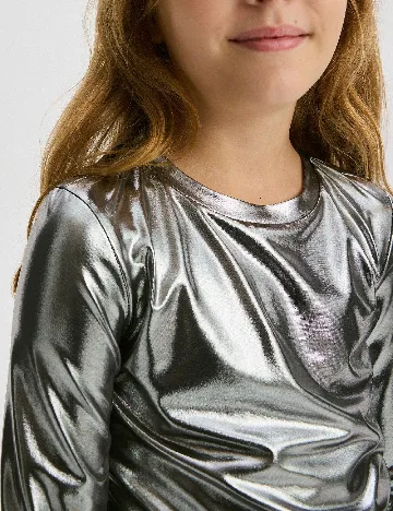 Bluza Reserved, argintiu Gri