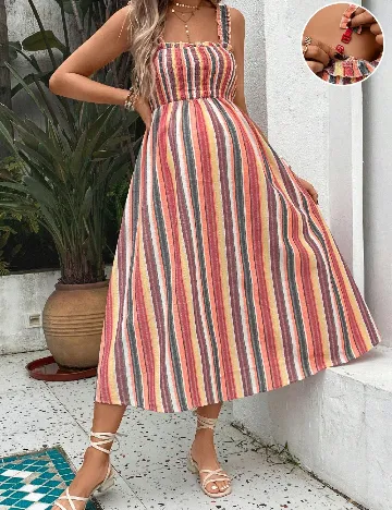 Rochie medie SHEIN Maternity, mix culori Mix culori