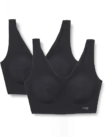 Set bustiere 2 bucati Sloggi by Triumph, negru