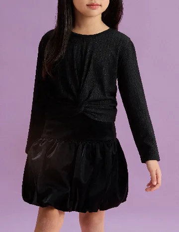 Fusta Reserved, negru Negru
