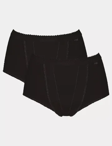Set chiloti 2 perechi Sloggi by Triumph, negru