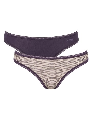 Set chiloti 2 perechi Sloggi by Triumph, mix culori