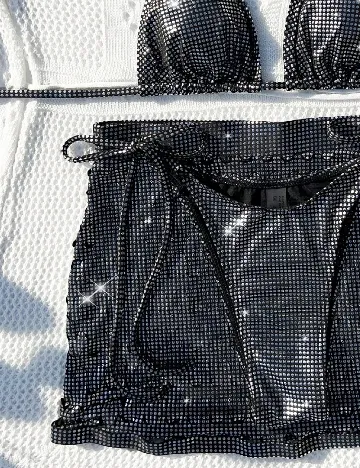 Costum de baie SHEIN, gri