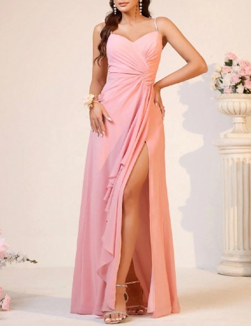 Rochie lunga SHEIN, roz