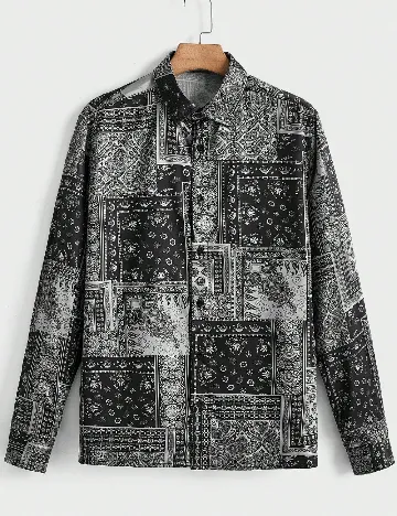 Camasa SHEIN, negru Negru
