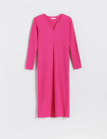 Rochie medie Reserved, roz Roz