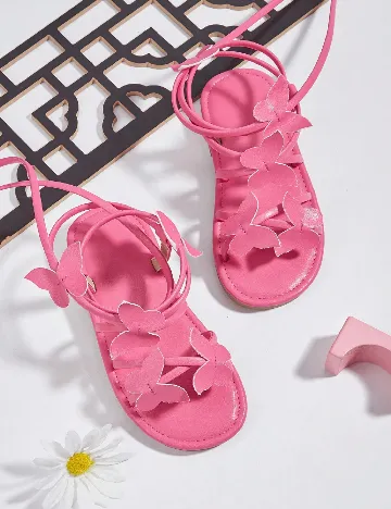 Sandale Shein Kids, roz Roz