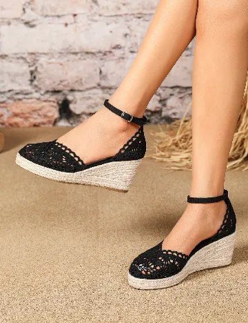 Sandale SHEIN, negru