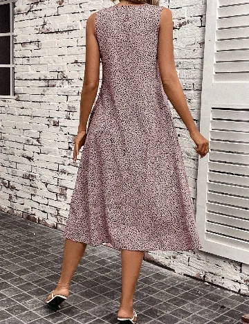 Rochie medie SHEIN, animal print
