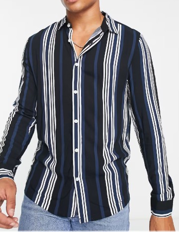Camasa ASOS, mix culori
