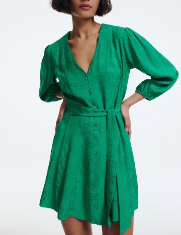 Rochie scurta Reserved, verde