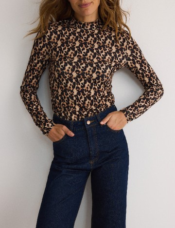 Bluza Reserved, animal print
