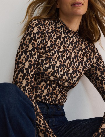 Bluza Reserved, animal print