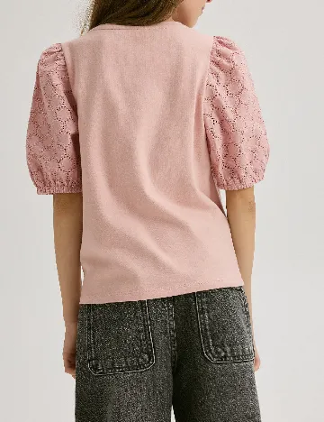 Bluza Reserved, roz Roz