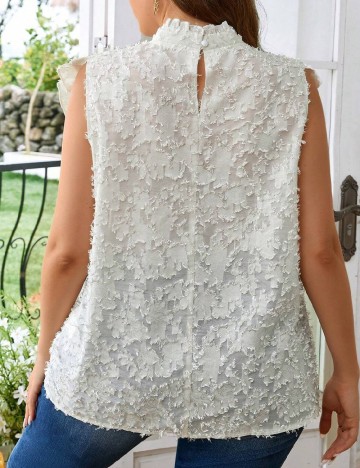 Bluza SHEIN CURVE, alb