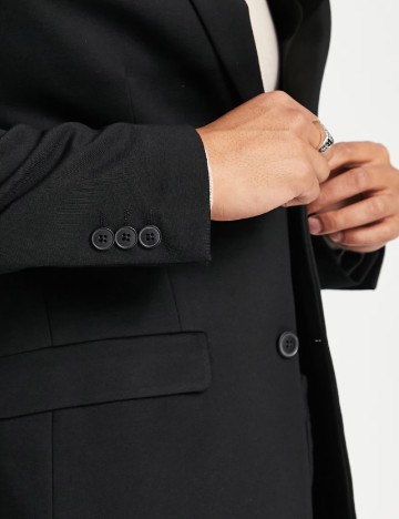Sacou Topman, negru