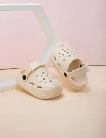 Slapi Shein Kids, crem Crem