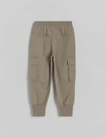 Pantaloni Reserved, maro Maro