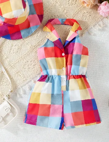 Salopeta Shein Kids, mix culori Mix culori