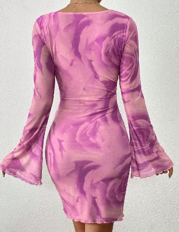 Rochie scurta SHEIN, roz