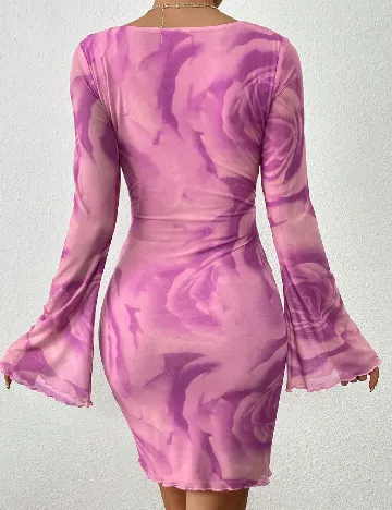 Rochie scurta SHEIN, roz
