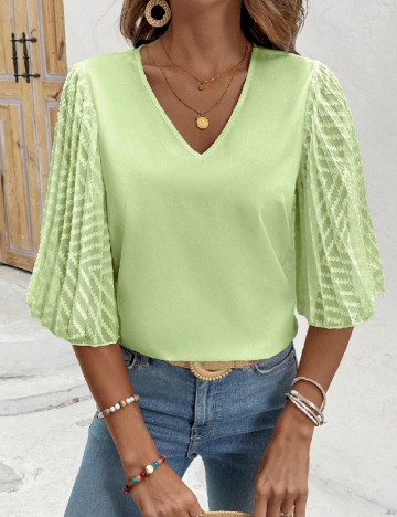 Bluza SHEIN, verde