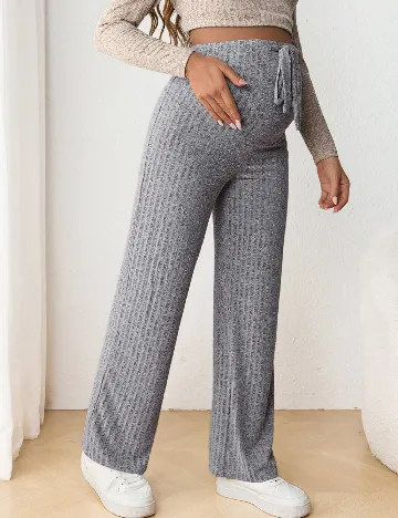 Pantaloni SHEIN Maternity, gri