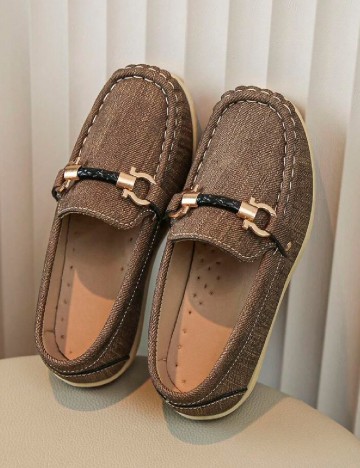 Mocasini Shein Kids, maro