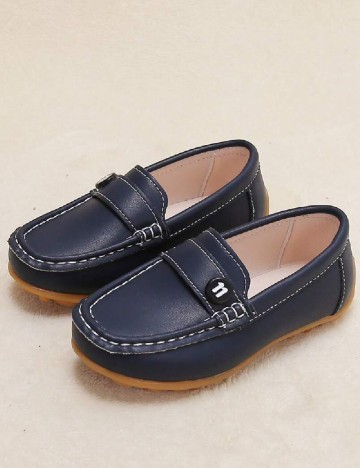 Mocasini Shein Kids, bleumarin