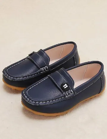 Mocasini Shein Kids, bleumarin