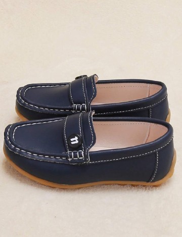 Mocasini Shein Kids, bleumarin
