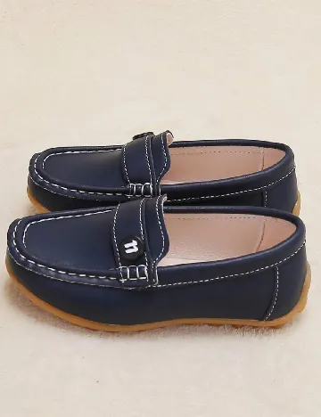Mocasini Shein Kids, bleumarin
