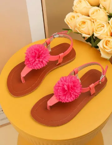 Sandale Shein Kids, roz Roz