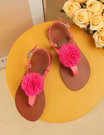 Sandale Shein Kids, roz Roz