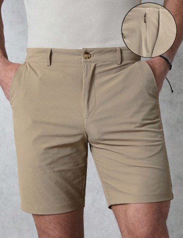 Pantaloni scurti SHEIN, crem