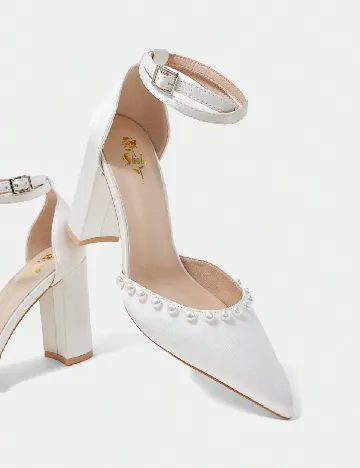 Pantofi SHEIN, alb