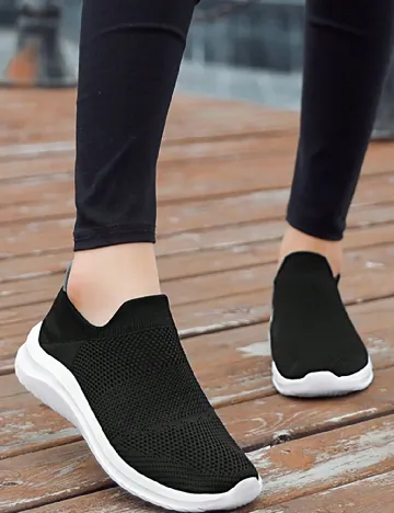 Adidasi SHEIN, negru Negru