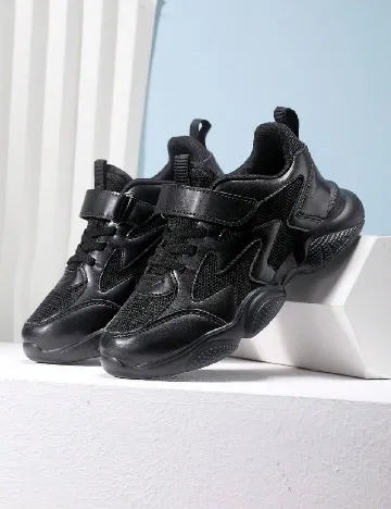 Adidasi Shein Kids, negru Negru