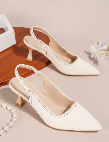 Pantofi SHEIN, crem Crem