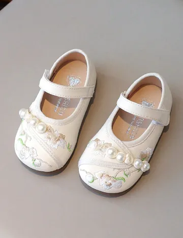 Pantofi Shein Kids, crem Crem