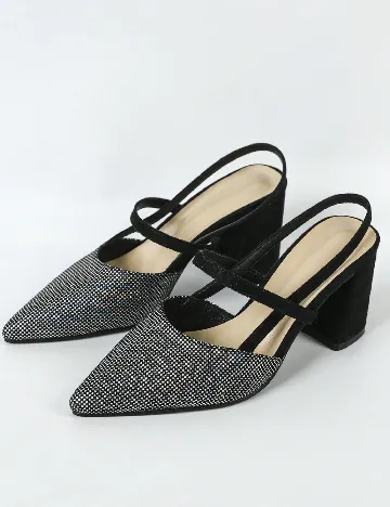 Pantofi SHEIN, negru Negru