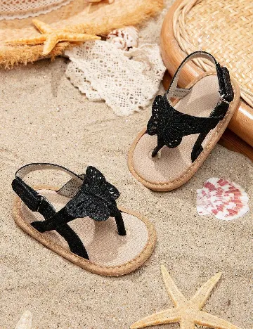 Sandale Shein Kids, negru Negru