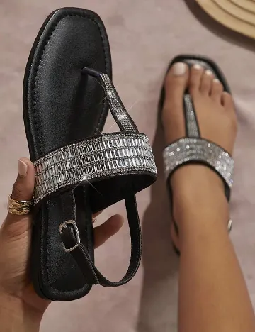 Sandale SHEIN, negru