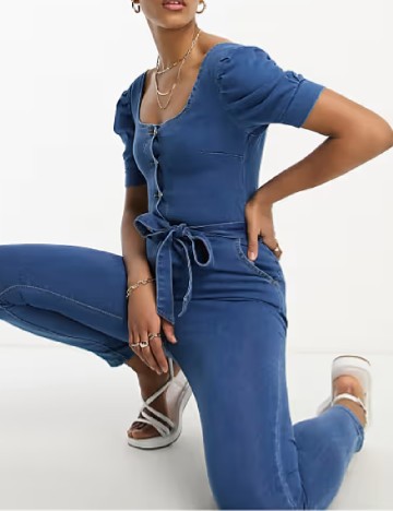 Salopeta Parisian Tall, albastru