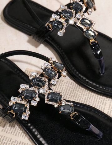 Sandale SHEIN, negru