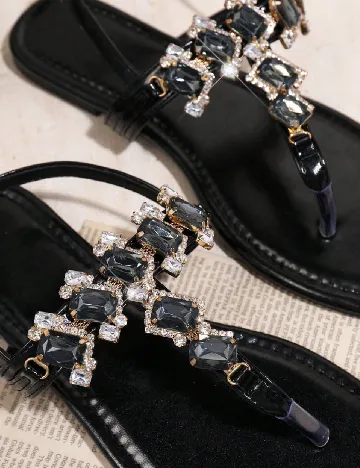 Sandale SHEIN, negru