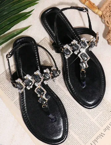 Sandale SHEIN, negru