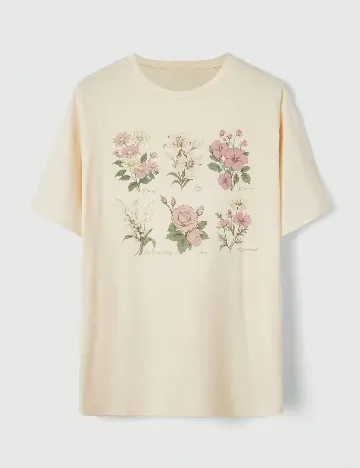 Tricou Romwe, galben Galben